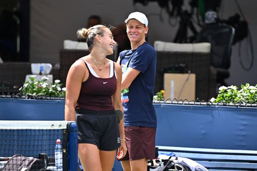 Aryna Sabalenka și Jannik Sinner la US Open FOTO Imago Images