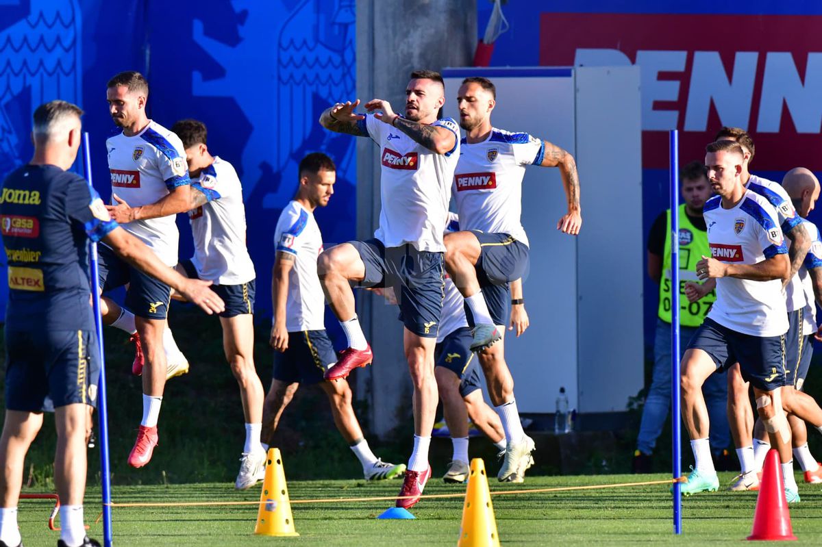 Antrenamentul naționalei României înainte de meciul amical cu Canada / Foto: Cristi Preda GSP