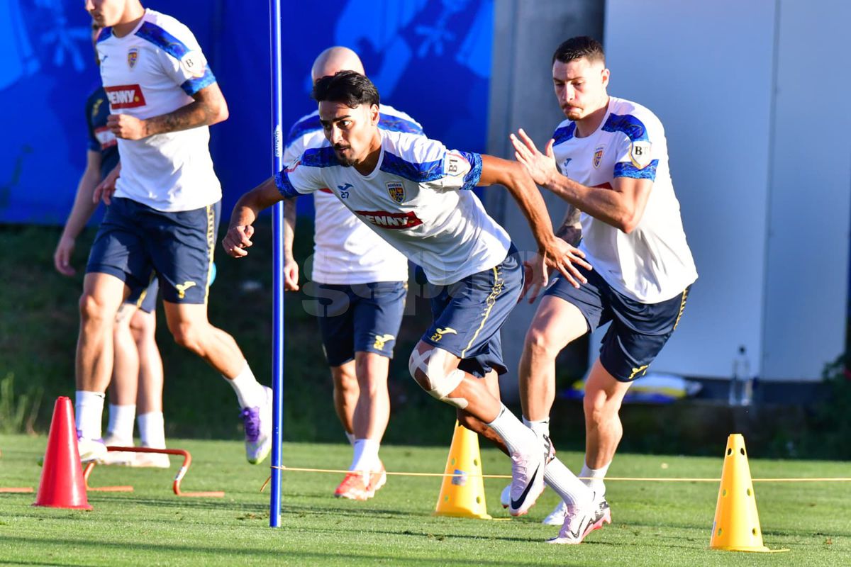 Antrenamentul naționalei României înainte de meciul amical cu Canada / Foto: Cristi Preda GSP