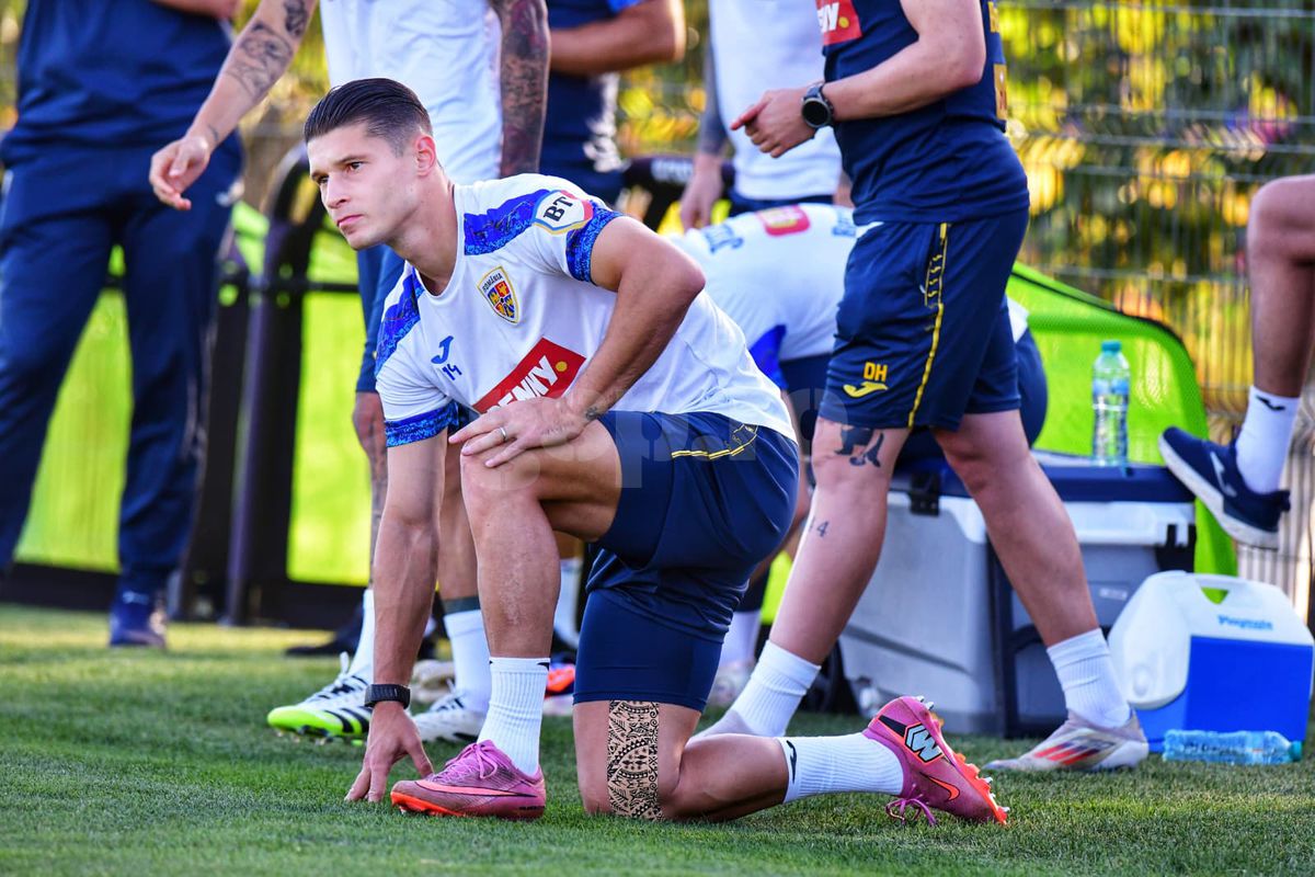 Antrenamentul naționalei României înainte de meciul amical cu Canada / Foto: Cristi Preda GSP