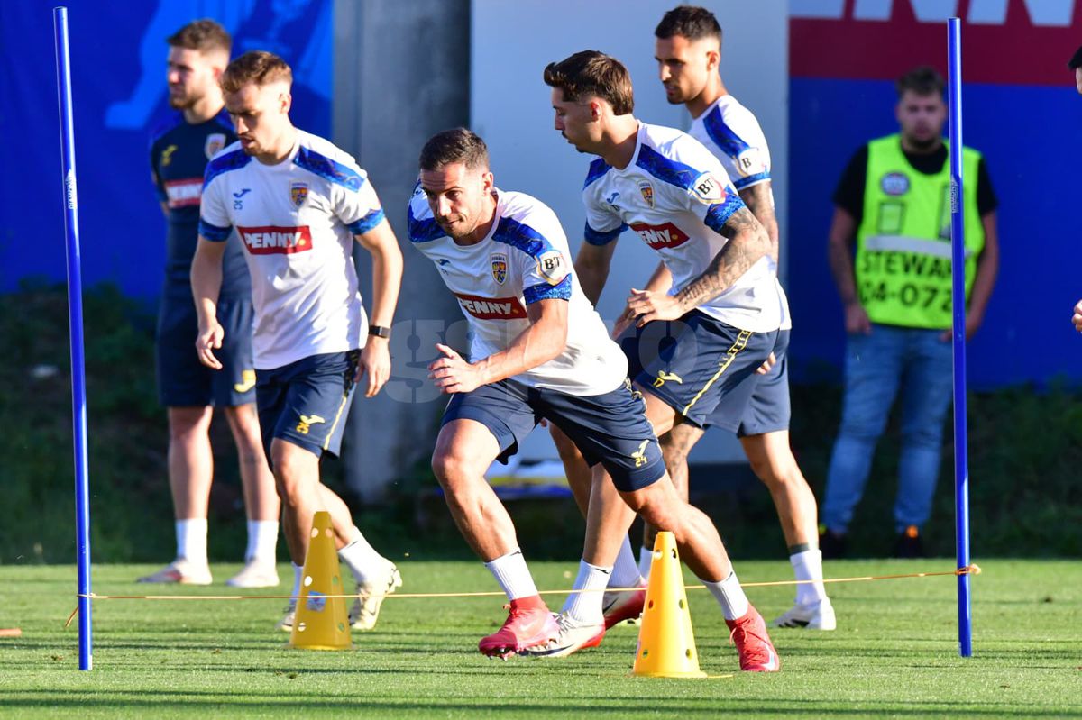 Antrenamentul naționalei României înainte de meciul amical cu Canada / Foto: Cristi Preda GSP