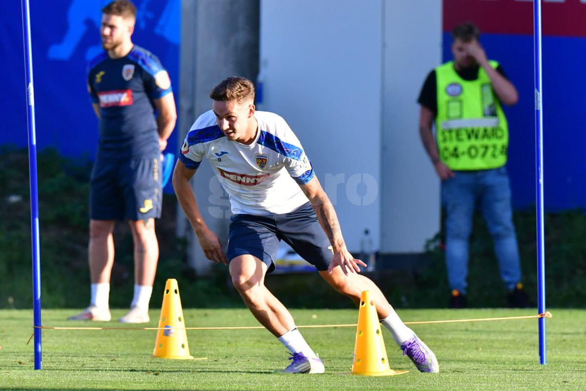 Antrenamentul naționalei României înainte de meciul amical cu Canada / Foto: Cristi Preda GSP