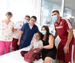 În pauza naționalelor, echipele din Superligă s-au implicat în acțiuni caritabile! Imagini emoționante cu cei de la Rapid, CFR Cluj și UTA