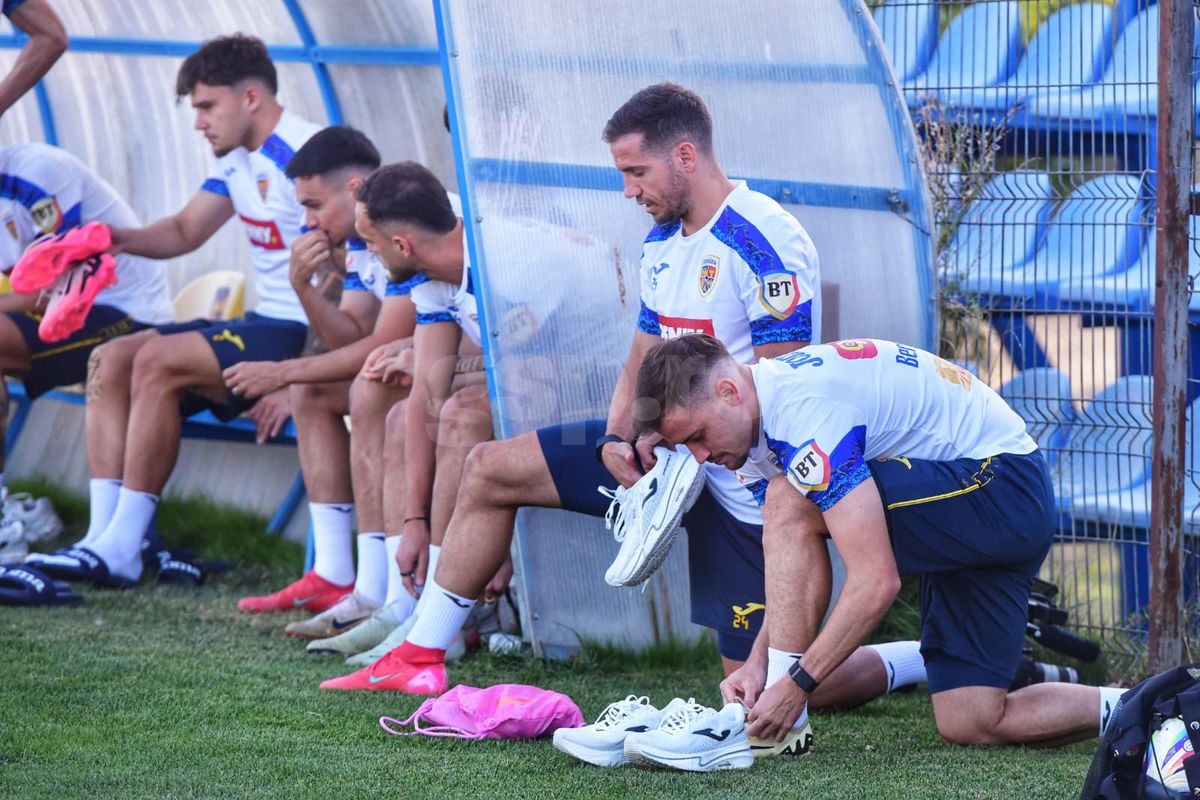 Antrenamentul naționalei României înainte de meciul amical cu Canada / Foto: Cristi Preda GSP