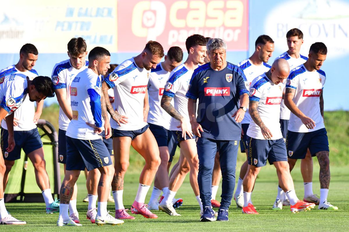 Antrenamentul naționalei României înainte de meciul amical cu Canada / Foto: Cristi Preda GSP