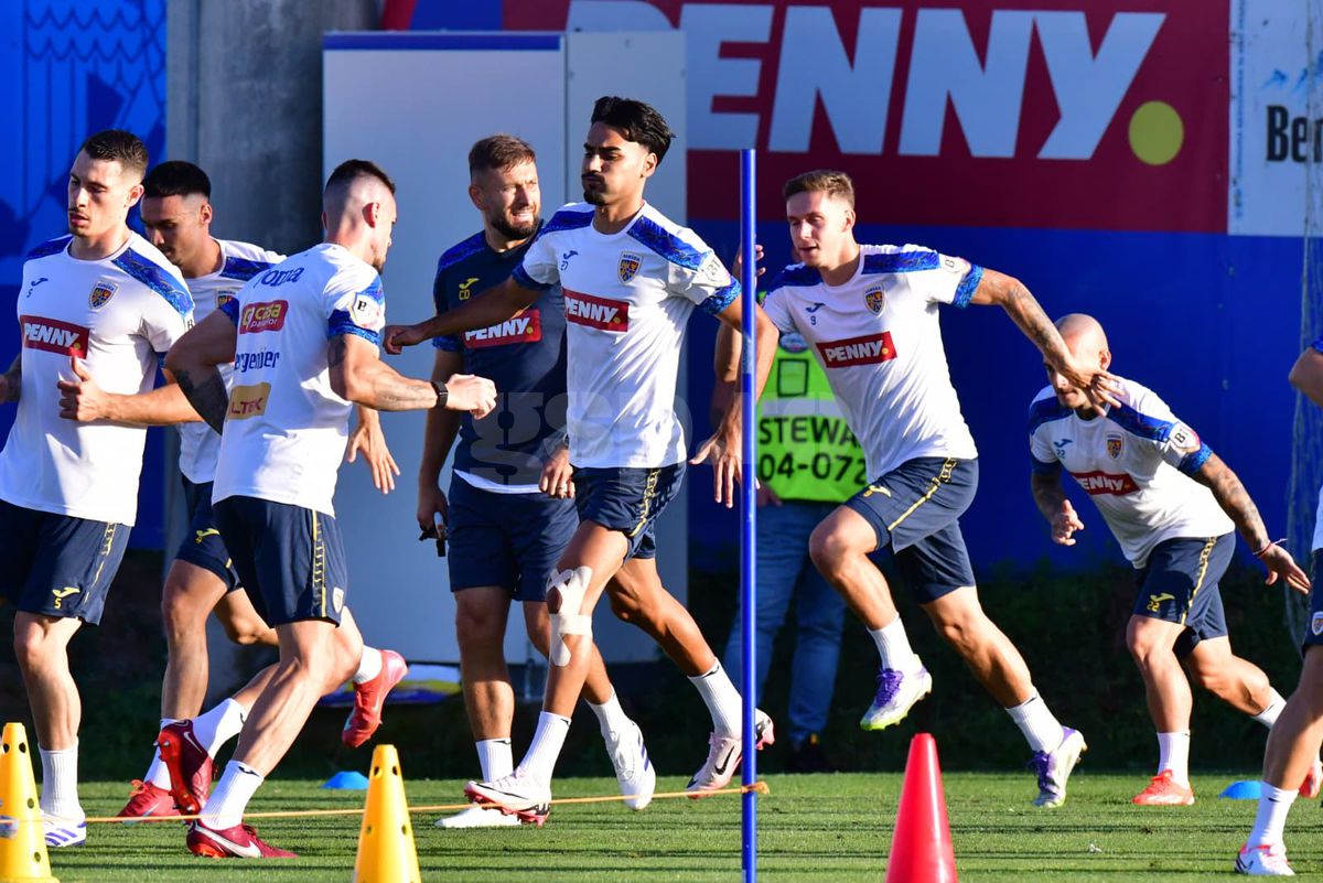 Antrenamentul naționalei României înainte de meciul amical cu Canada / Foto: Cristi Preda GSP