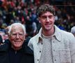 Legendarul Giorgio Armani a rămas impresionat de stilul vestimentar al unui fotbalist celebru