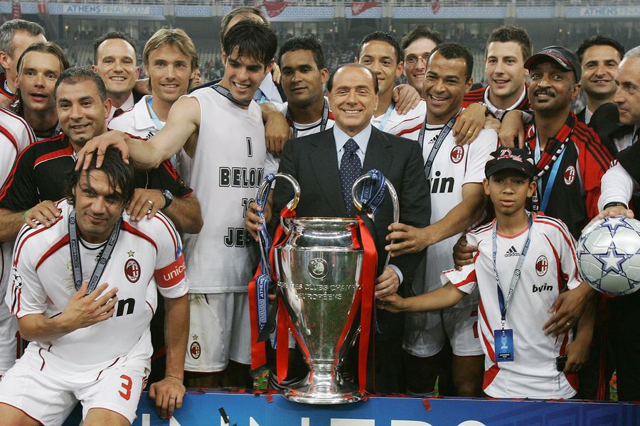 Cafu a cucerit Liga Campionilor cu AC Milan în 2007 după o finala cu Liverpool, 2-1. Foto: Imago „Il Pendolino”, din favelă la Legends Charity Game via „UNESCO” » Cum și-a transformat Cafu respingerile în triumfuri