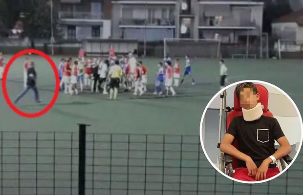 Și bătut, și suspendat un an » A fost băgat în spital de tatăl unui adversar și tot el a plătit