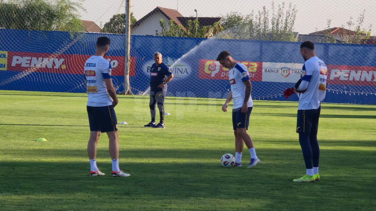 Antrenamentul naționalei României înainte de meciul amical cu Canada / Foto: Cristi Preda GSP