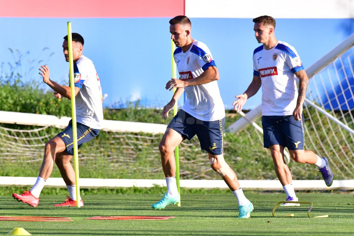 Antrenamentul naționalei României înainte de meciul amical cu Canada / Foto: Cristi Preda GSP