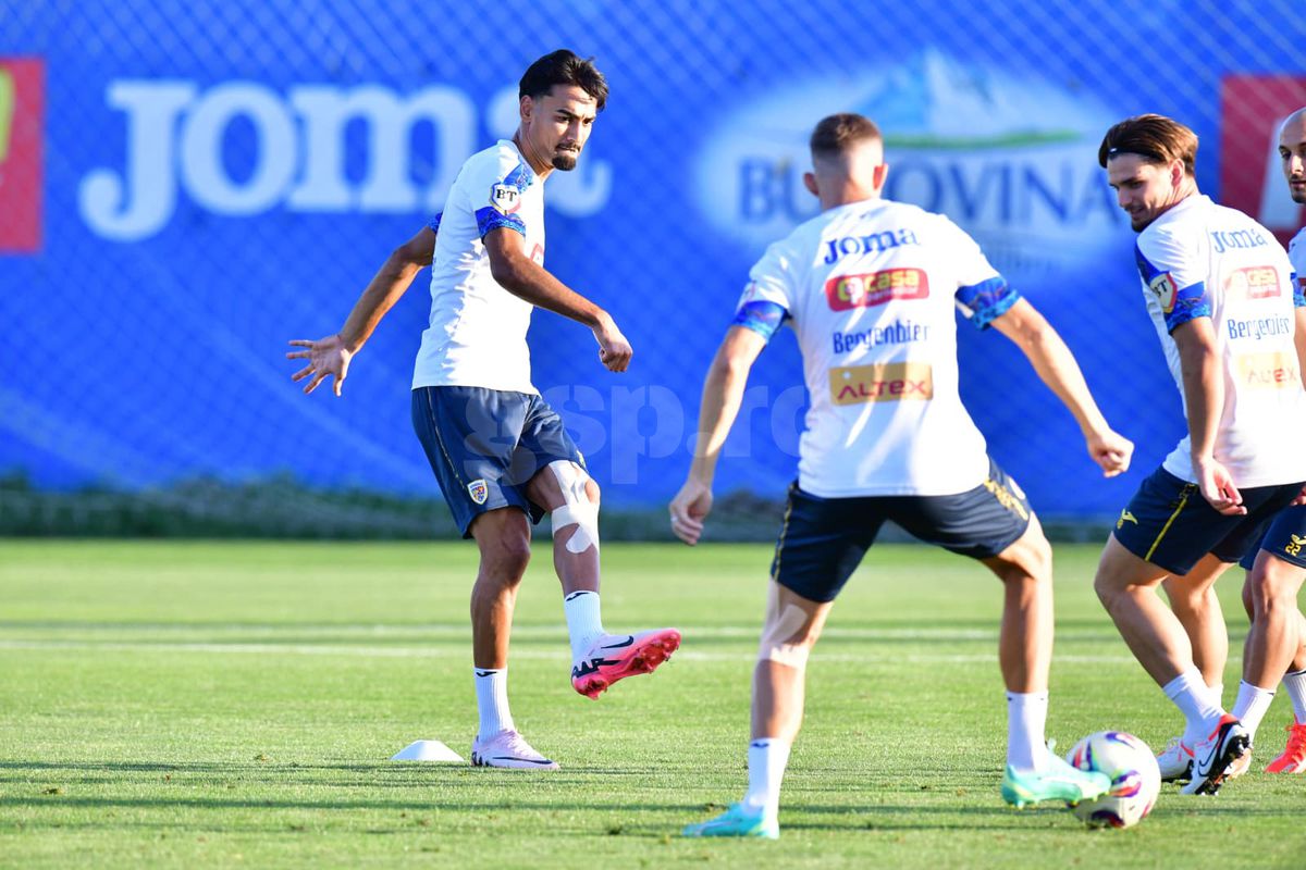 Antrenamentul naționalei României înainte de meciul amical cu Canada / Foto: Cristi Preda GSP