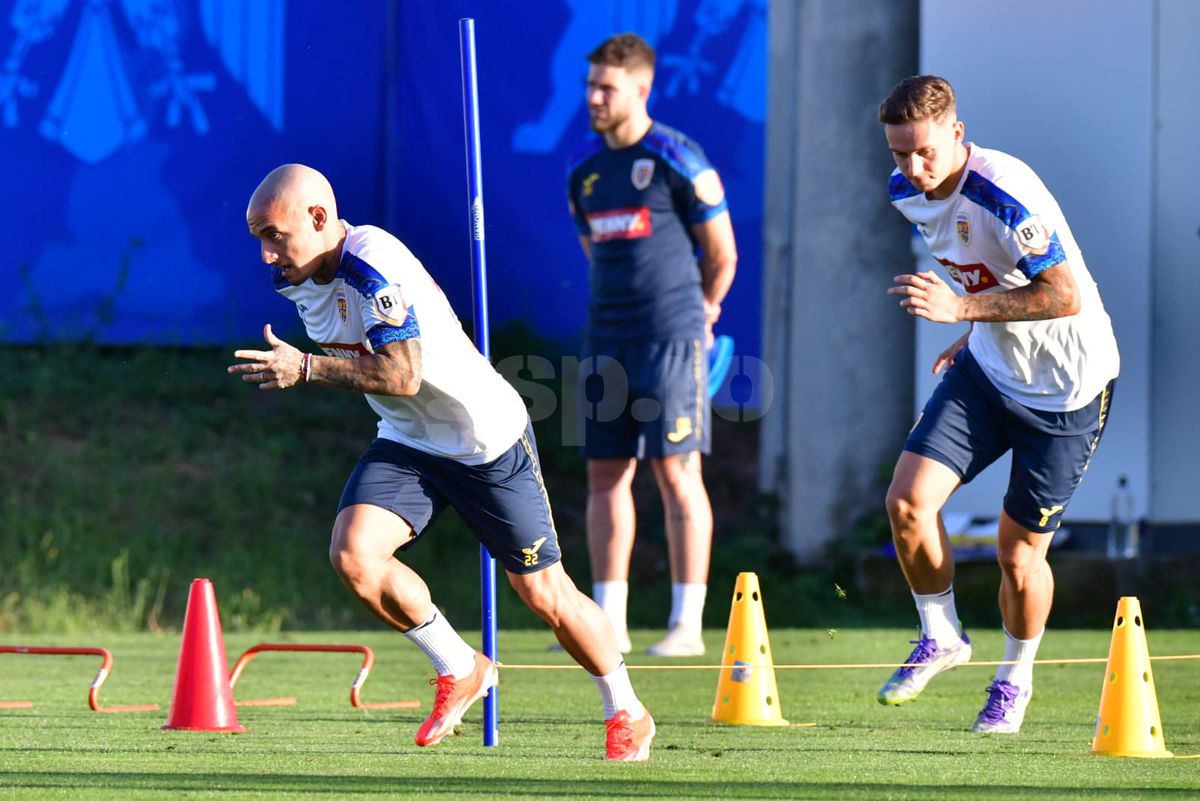 Antrenamentul naționalei României înainte de meciul amical cu Canada / Foto: Cristi Preda GSP