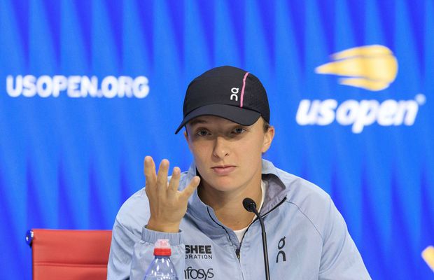 După eliminarea de la US Open, Iga Swiatek a intrat în conflict la conferință: „Ce cauți aici, atunci?”