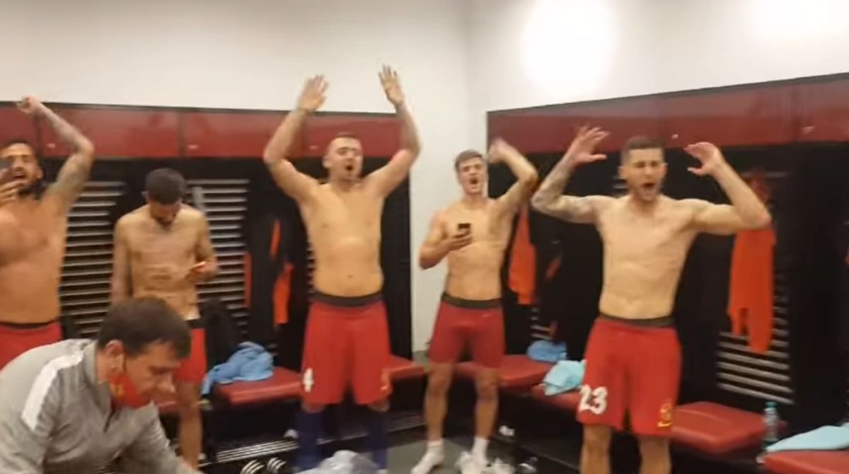 FCSB - DINAMO 3-2. VIDEO Jucătorii de la FCSB, ironizați după petrecerea din vestiar: „Steaua a jucat vineri! Se bucurau pentru CSA”