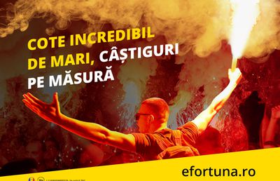 De-acum ai cote de vis, să te simți ca-n Paradis. La Fortuna ai cote incredibil de mari, în agenții și online. Pe bune!