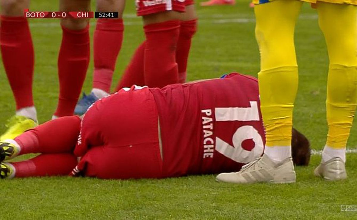 Eliminare Paul Iacob în FC Botoșani - Chindia 0-2