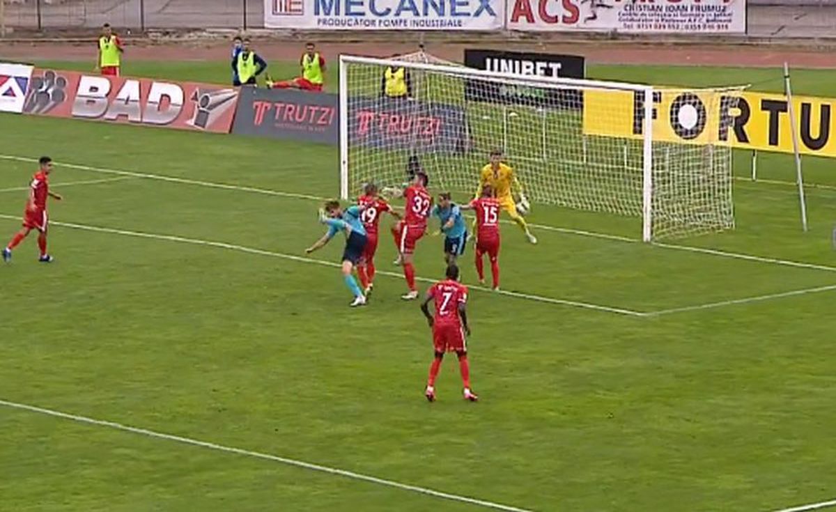 Eliminare Paul Iacob în FC Botoșani - Chindia 0-2