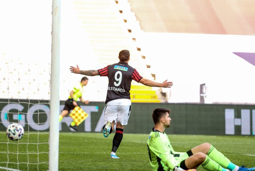 Bogdan Stancu (33 de ani) a marcat unicul gol al partidei dintre Genclerbirligi și Beșiktaș, din runda cu numărul 4 a primei ligi din Turcia.