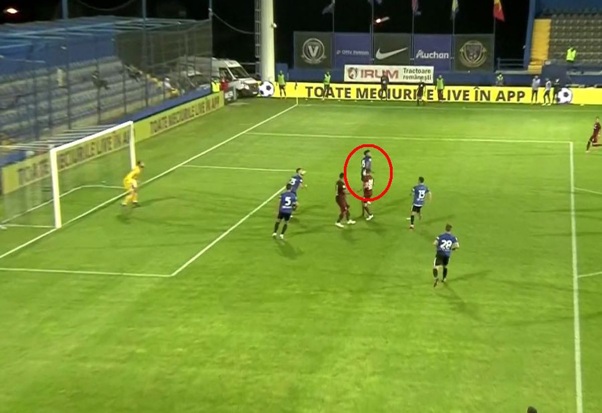 Viitorul - CFR, henț Bradley de Nooijer