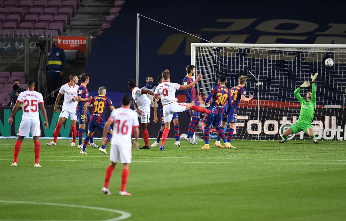 Barcelona - Sevilla 1-1 FOTO » Primul pas greșit din era Ronald Koeman pentru catalani