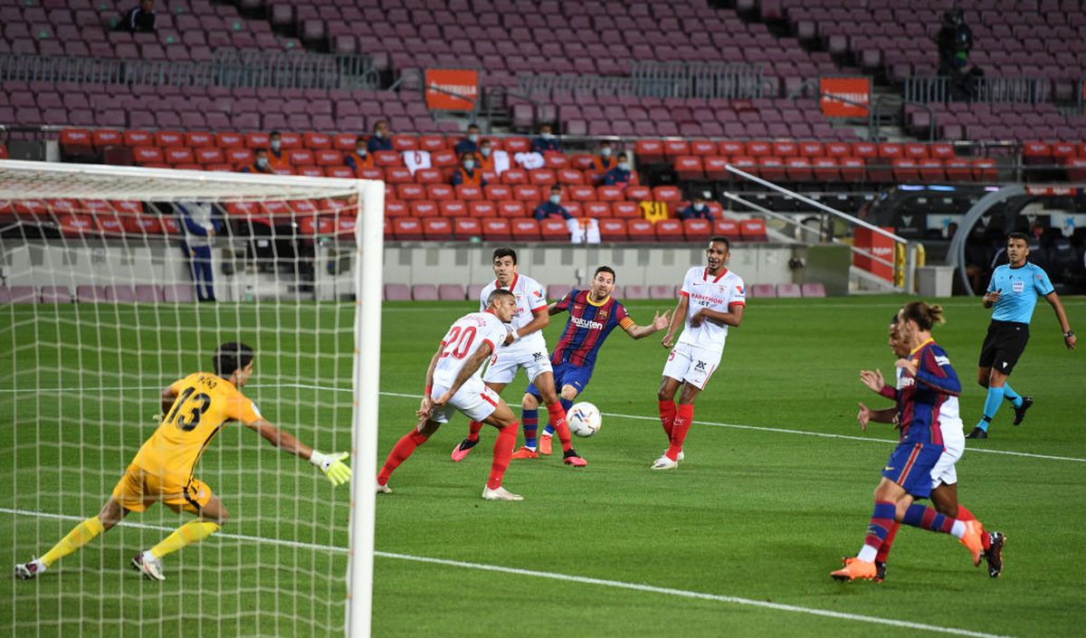 Barcelona - Sevilla 1-1 FOTO » Primul pas greșit din era Ronald Koeman pentru catalani