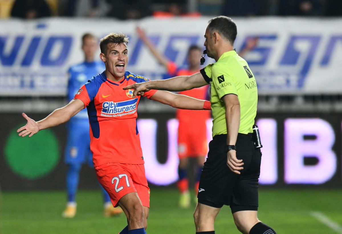 Arbitrii s-au pus în slujba FCSB-ului! Cum au ajutat-o să urce în clasament