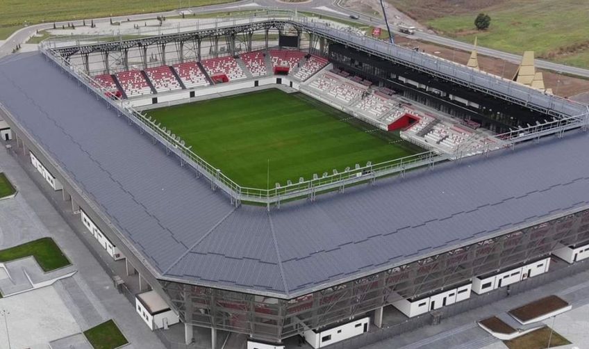 Noul stadion al lui Sepsi OSK, de la Sf. Gheorghe, a fost omologat.