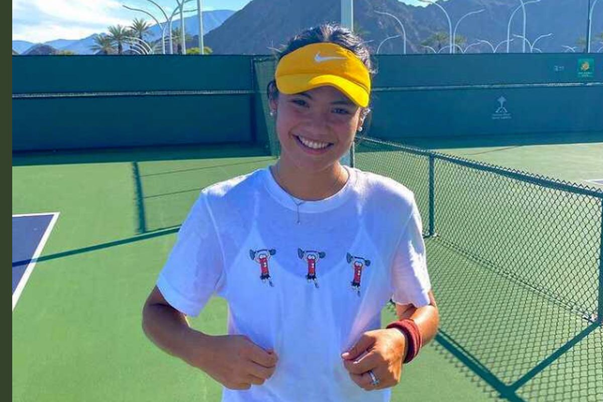 Emma Răducanu, antrenament cu o jucătoare din România la Indian Wells » Ce mesaj a publicat britanica
