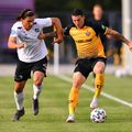 Marian Huja (dreapta) pe vremea când juca la HB Koge.
FOTO: Imago Images