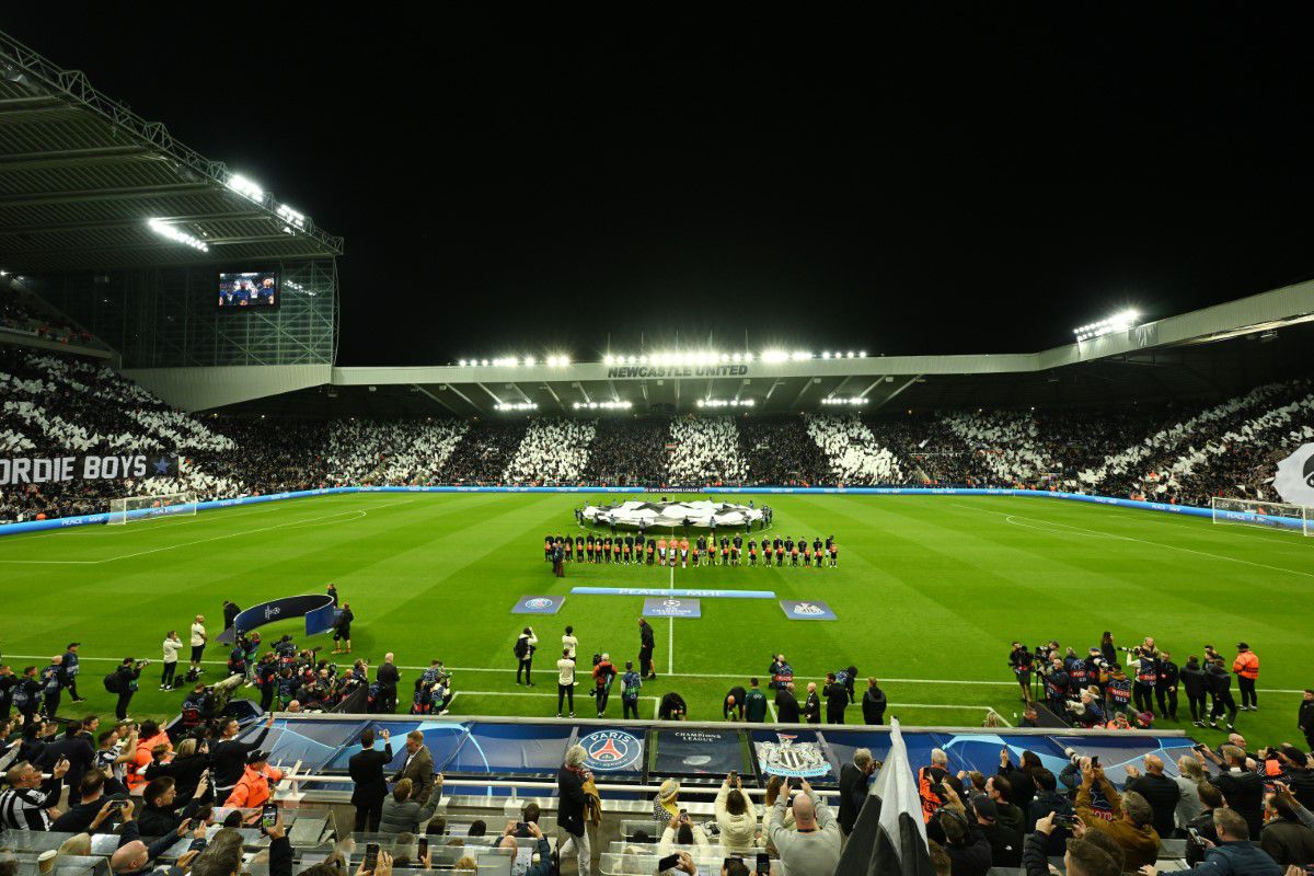 Scenografie spectaculoasă a fanilor lui Newcastle