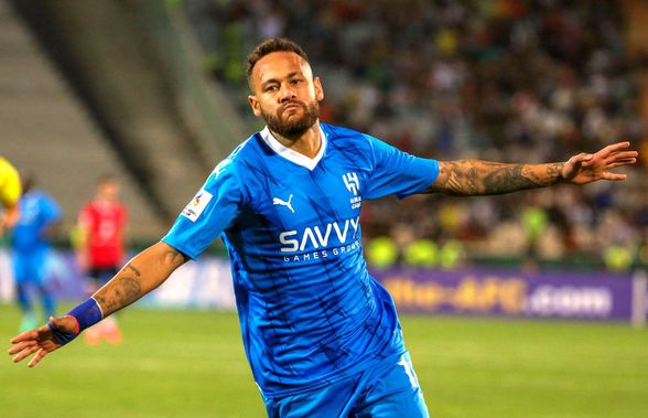 Neymar a spart gheața în tricoul lui Al Hilal » Brazilianul adus de la PSG a înscris în Iran în Liga Campionilor Asiei