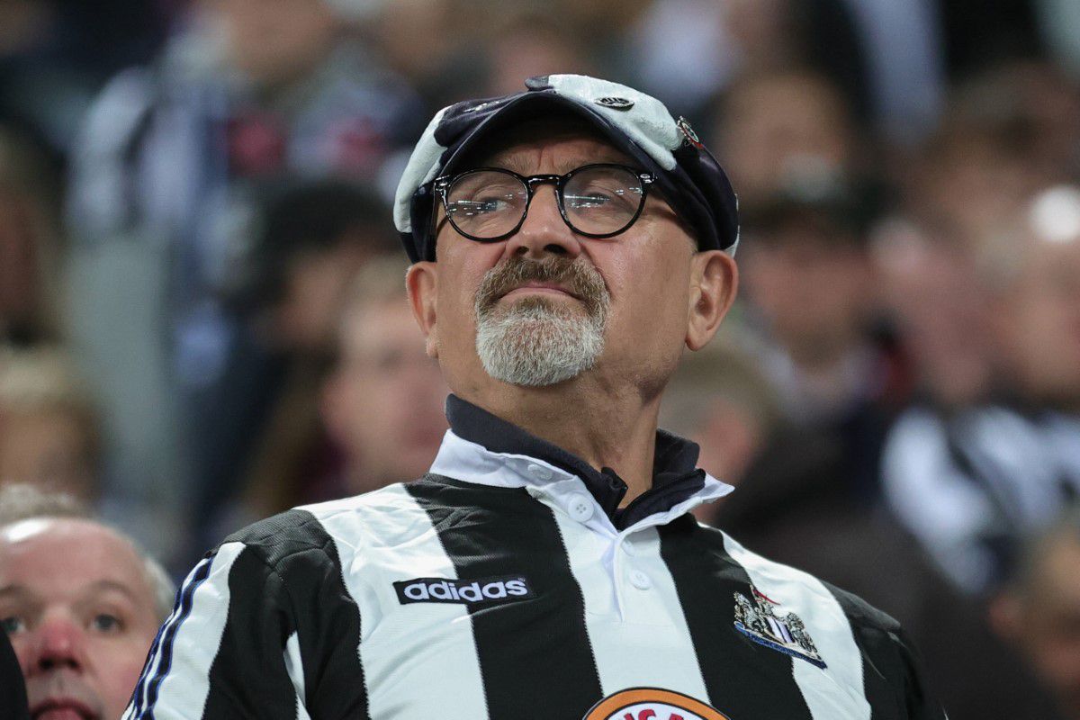 Imaginile serii în Champions League » Scenografie spectaculoasă a fanilor lui Newcastle