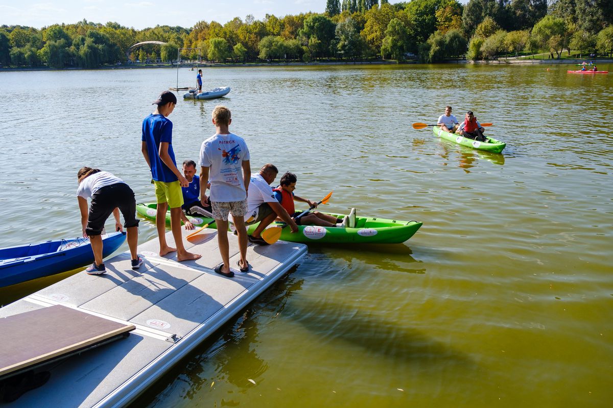 Lacul Titan, accesibil pentru persoanele cu dizabilități