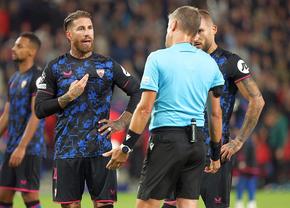 Sergio Ramos îl arată cu degetul pe Daniele Orsato, arbitrul de la meciul PSV - Sevilla: „Respectul nu-i același pentru toate echipele”