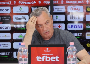 Mircea Rednic, dezamăgit după prima victorie acasă din acest sezon: „Asta e problema aici, la Arad!”