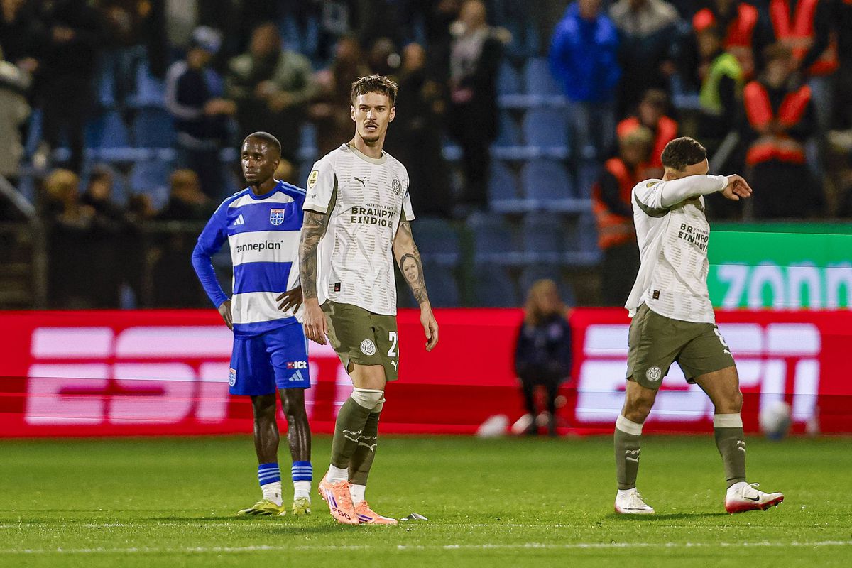 Cum a înscris Dennis Man primul gol pentru PSV