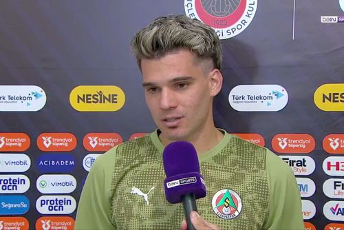 Ianis Hagi, după golul de senzație marcat pentru Alanyaspor. FOTO: captură beIN Sports