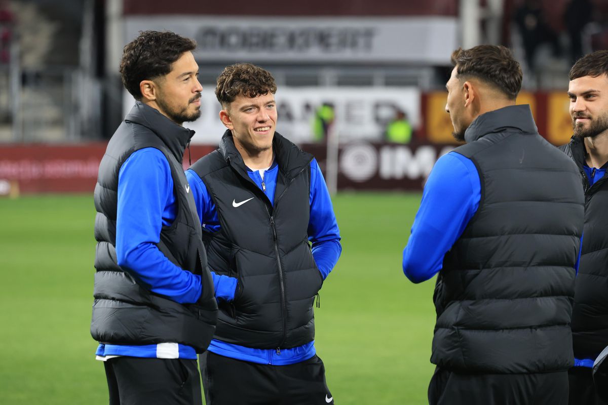 Rapid - Farul, imagini înaintea partidei din Giulești