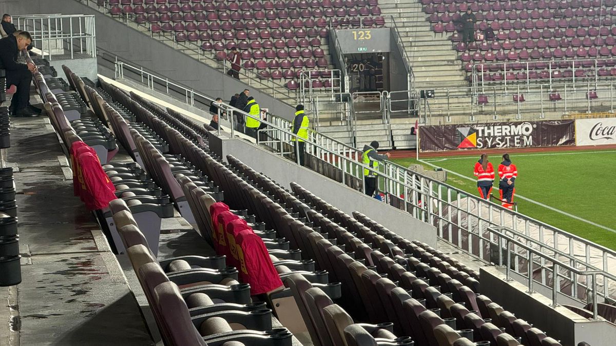 Rapid - Farul, imagini înaintea partidei din Giulești