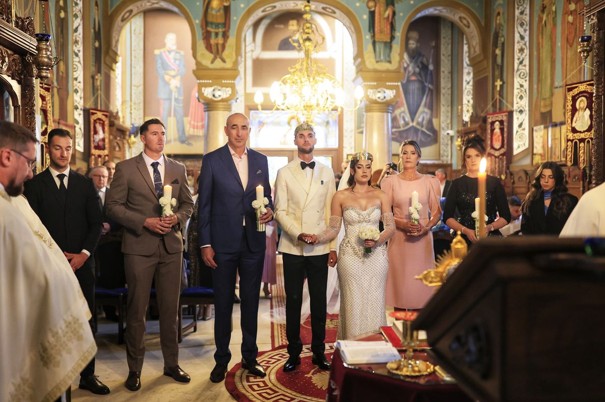 Vicecampionul olimpic Ciprian Tudosă s-a căsătorit astăzi cu fiica unui multiplu medaliat român