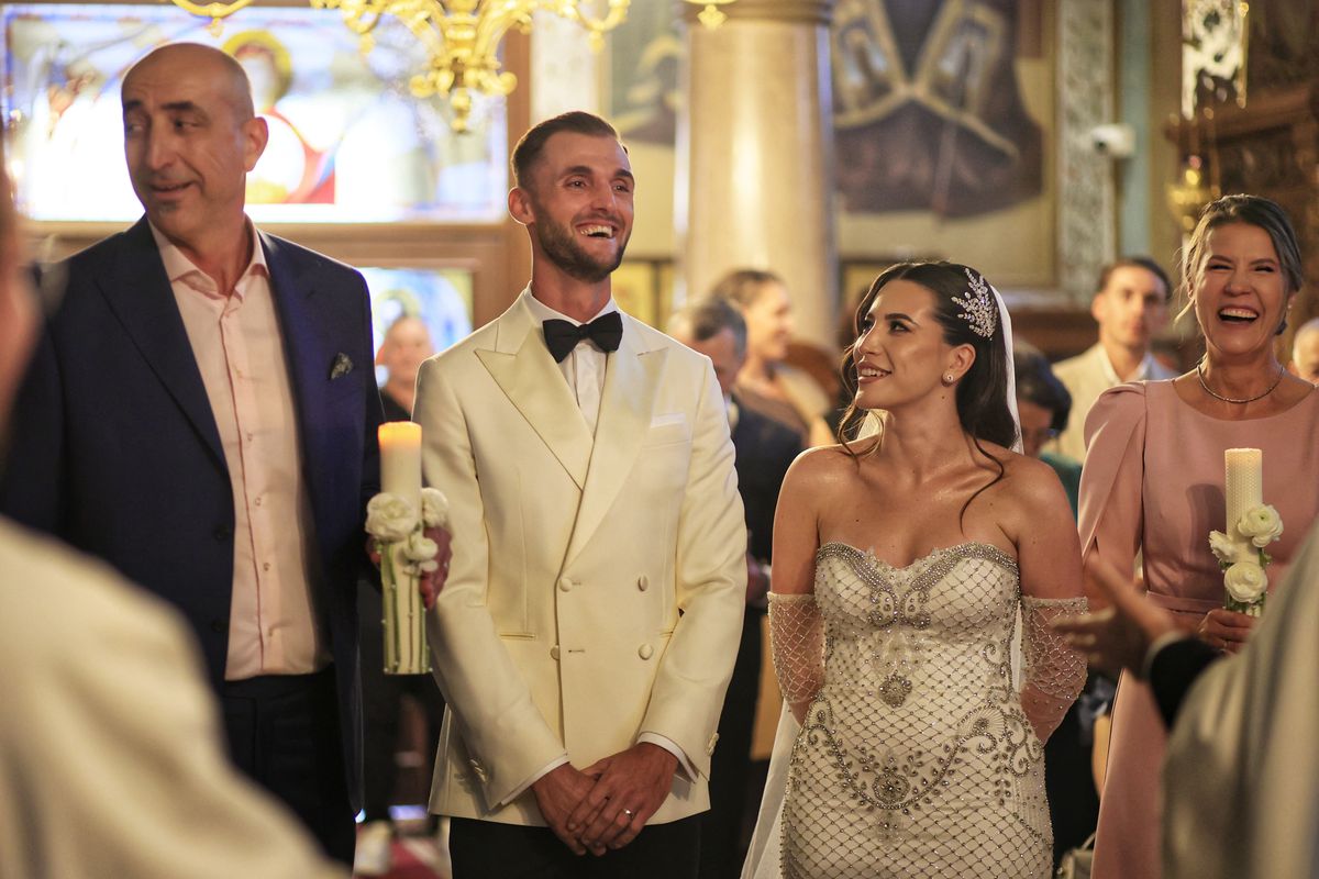 Vicecampionul olimpic Ciprian Tudosă s-a căsătorit astăzi cu fiica unui multiplu medaliat român