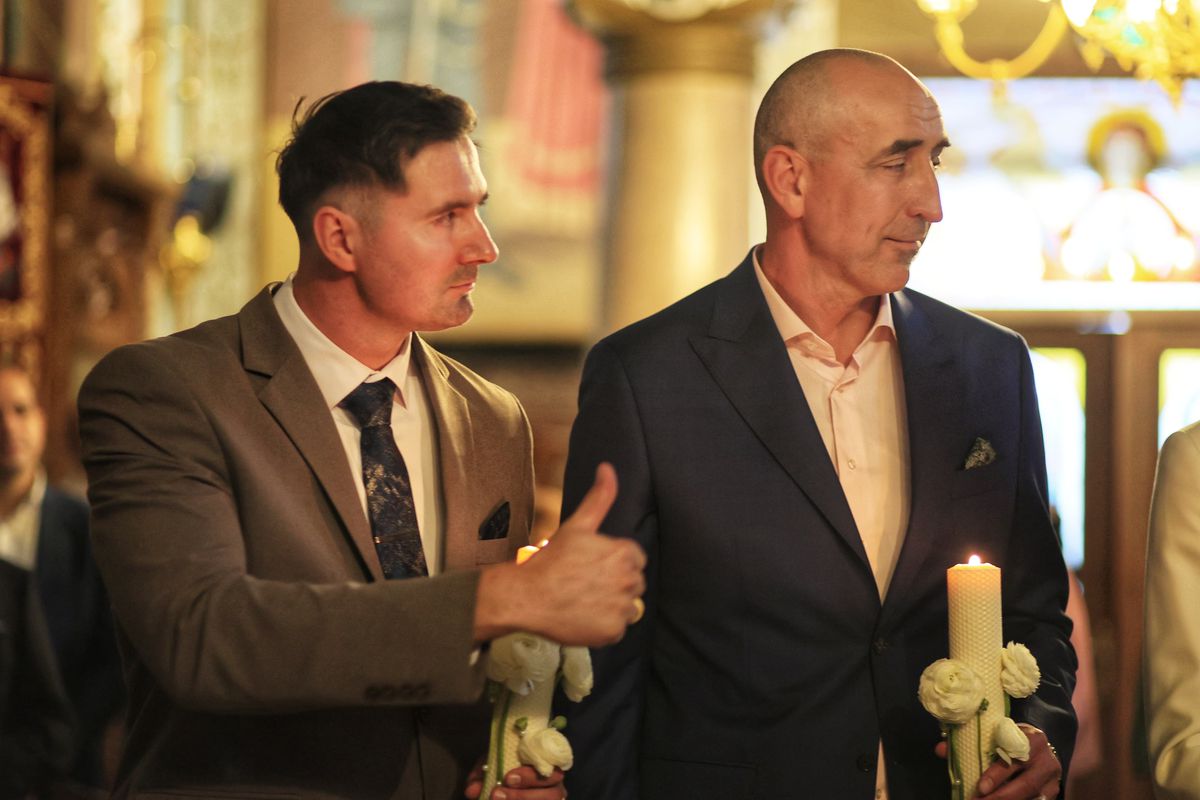 Vicecampionul olimpic Ciprian Tudosă s-a căsătorit astăzi cu fiica unui multiplu medaliat român