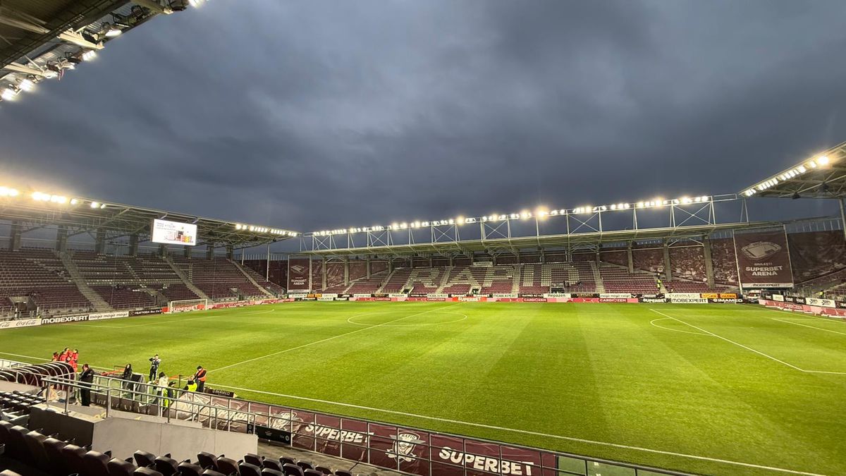 Rapid - Farul, imagini înaintea partidei din Giulești