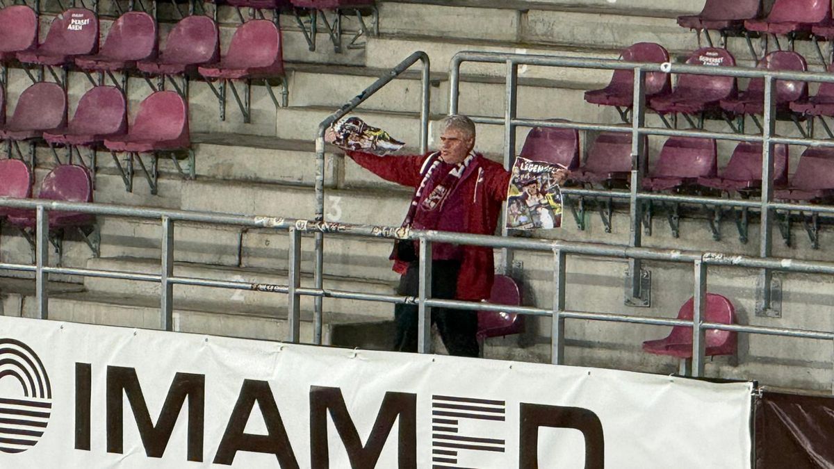 Rapid - Farul, imagini înaintea partidei din Giulești