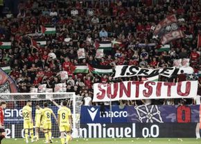 Noi proteste împotriva Israelului: joc întrerupt de fani la Pamplona » Pep Guardiola: „Opriți genocidul în Gaza!”