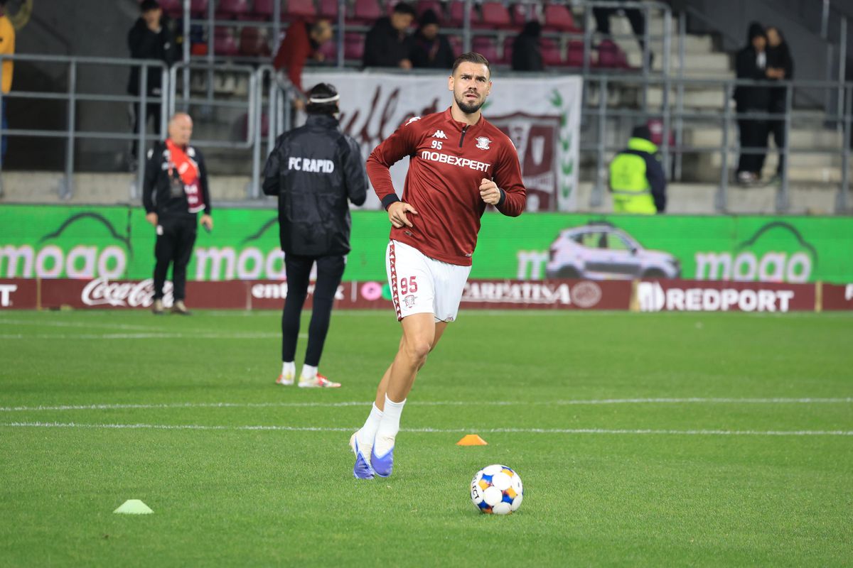 Rapid - Farul, imagini înaintea partidei din Giulești