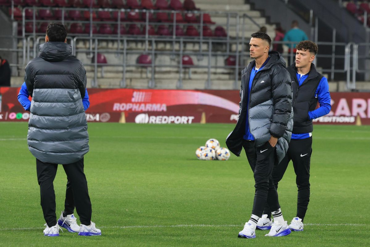 Rapid - Farul, imagini înaintea partidei din Giulești