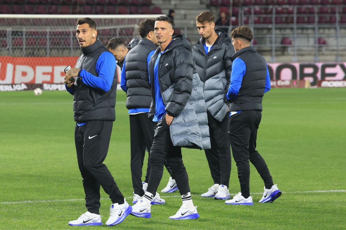 Rapid - Farul, imagini înaintea partidei din Giulești