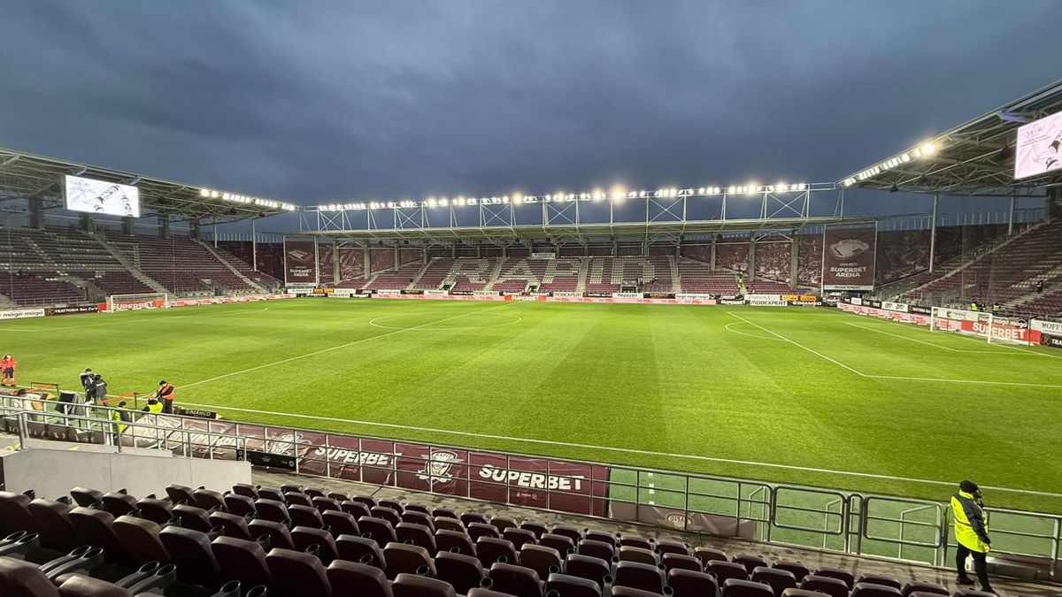 Rapid - Farul, imagini înaintea partidei din Giulești